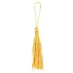 Pingente Seda Imp LulI 7.5cm C/10 Cor 181 - Amarelo Ouro