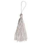 Pingente Seda Imp Luli 7.5cm C/10 Cor 381 - Cinza Claro