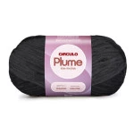 Fio Circulo Plume 100G Cor 8990 - Preto