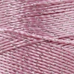 Fio Incomfio Princesa Brilho C/500M Cor 3106 - Rosa Bebe C/ Prata