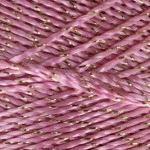 Fio Incomfio Princesa Brilho C/500M Cor 3206 - Rosa Bebe C/ Ouro