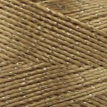 Fio Incomfio Princesa Brilho C/500M Cor 3209 - Bege Claro C/ Ouro