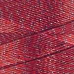 Fio Incomfio Princesinha Bri C/500M Cor 3433 - Vermelho Sangue C/ Ouro