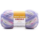 Fio Circulo Print Baby 100G Cor 9714 - Orquidea