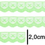 Renda Imp. Nybc R002 2,0Cm C/50M Cor 225 Verde Limao
