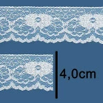 Renda Imp. Nybc R003 4,0Cm C/50M Cor 101 Branco