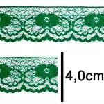 Renda Imp. Nybc R003 4,0Cm C/10M Cor 235 Verde Bandeira