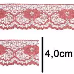 Renda Imp. Nybc R003 4,0Cm C/10M Cor 816 Coral