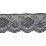 Renda Imp. Nybc R005-95 9,5Cm C/50M Cor 307 Cinza Escuro