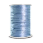 Cordao Circulo Rabo Rato Liso 2,5 50M Cor 542 - Azul-Candy