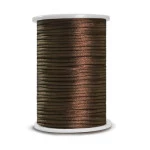 Cordao Circulo Rabo Rato Liso 2,5 50M Cor 601 - Chocolate