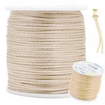 Cordao Imp Nybc Rabo Rato 1Mm C/100M Cor 297 Bege Areia