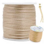 Cordao Imp Nybc Rabo Rato 1Mm C/100M Cor 298 Bege Escuro