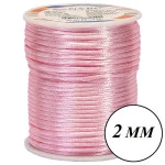 Cordao Imp Nybc Rabo Rato 2Mm C/50M Cor 133 Rosa