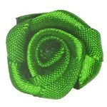 Rococo Lacoecia 1004 N.9 Cetim 3,5Cm C/6 Cor 677* Verde Folha