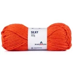 Fio Pingouin Silky 100G Cor 7256 - Paprica