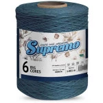 Barbante Supremo Big Cores 6 C/1800G Cor 552 Azul Petroleo