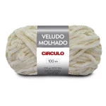 Fio Circulo Veludo Molhado 500G Cor 7887 Creme De Baunilha