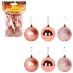 Bola Art Sc Lisa 4Cm Zc143 C/6 Cor Rose