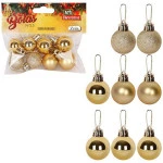 Bola Art Sc 2,5Cm Lisa Zc2141 C/8 Cor Ouro