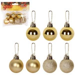 Bola Art Sc 3Cm Lisa Zc2142 C/7 Cor Ouro