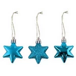 Enf.Art Estrela 4,5X5Cm Zc860 C/3 Cor Azul Turquesa