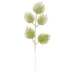 Galho Art Folhas C/Glitter 47Cm Zcn0330 Cor Verde