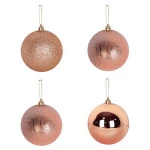 Bola Art Tb Berry 8Cm Zcn0945 C/4 Cor Champagne