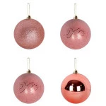 Bola Art Tb Berry 8Cm Zcn0945 C/4 Cor Rose 