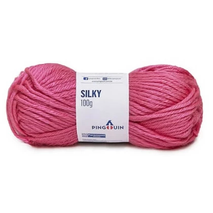 Lã Silky Pingouin Novelo 100g