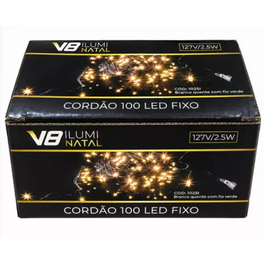CORDAO  1025I 100LED FX MORNA FV 127V