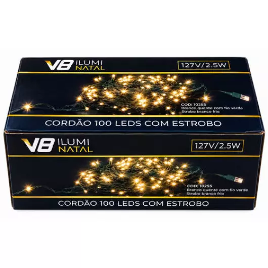 CORDAO  1025S 100LED FX BQ FV 127V