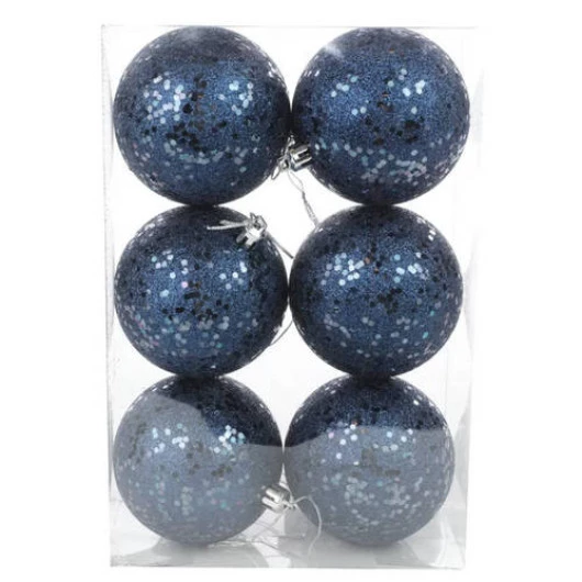 BOLA CROMUS 1070374 TRAB 8CM AZM C/6