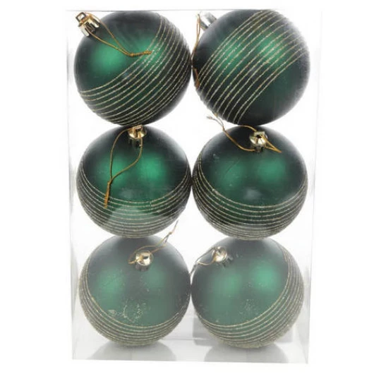 BOLA CROMUS 1070392 LISTRA 8CM VD C/6