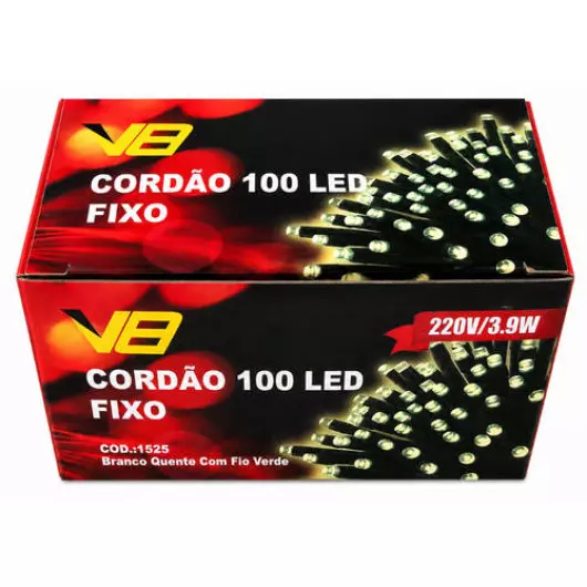 CORDAO  1525 100LED FX MORNA FV 220V
