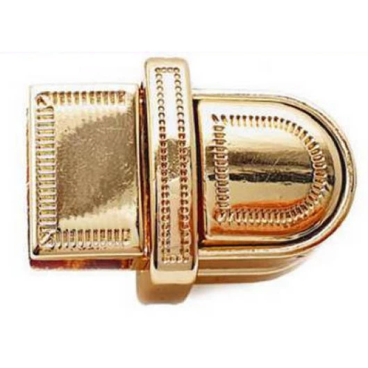 Fecho Roma Ro154044 Bolsa 3,2X2Cm Cor Dourado