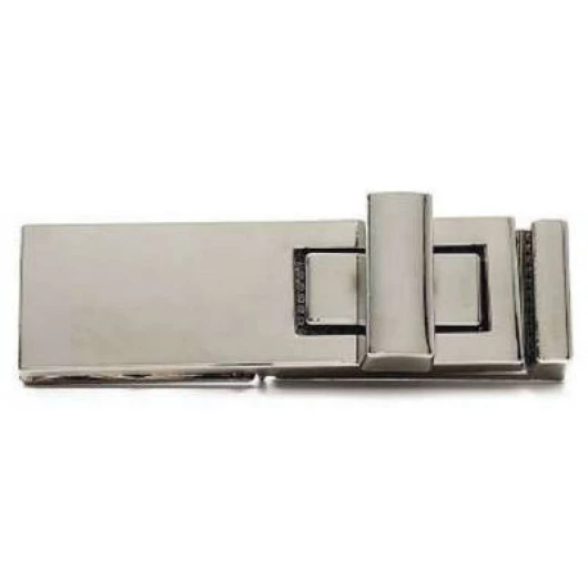Fecho Roma Ro154046 Bolsa 5,4X1,4Cm Cor Niquel