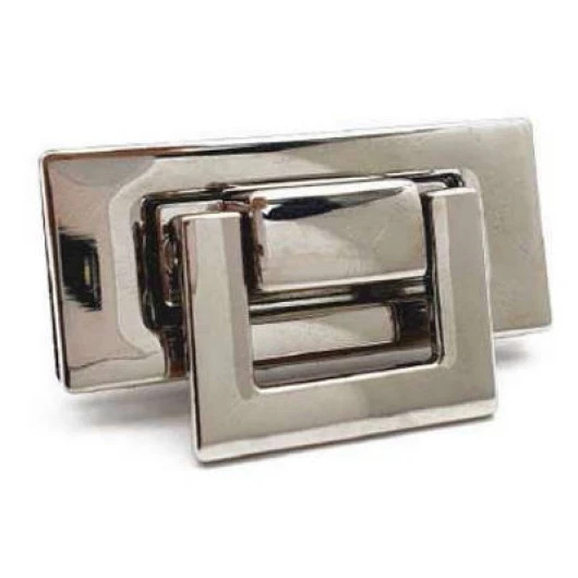 Fecho Roma Ro154048 Bolsa 4,5X2Cm Cor Niquel