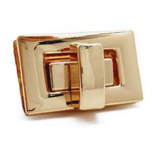 Fecho Roma Ro154051 Bolsa 2,3X1,6Cm Cor Dourado