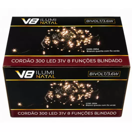 CORDAO  2934 300LED 8F BQ FV PA BIV 30M