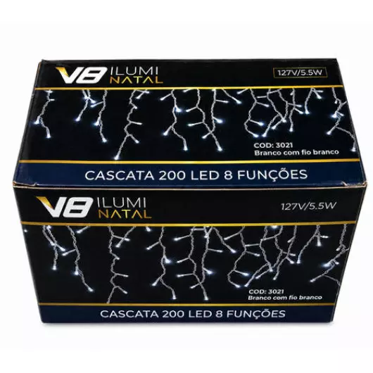 CASCATA 3021 200LED 8F BC FB 127V