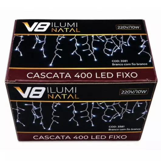 CASCATA 3581 400LED FX BC FB 220V