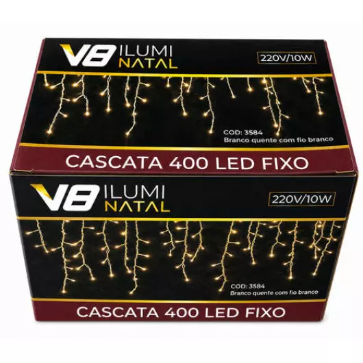 CASCATA 3584 400LED FX BQ FB 220V