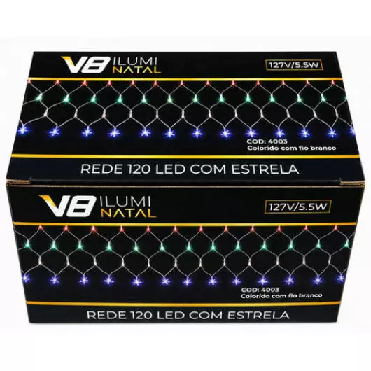 REDE 4003 120LED 8F COL FB 127V