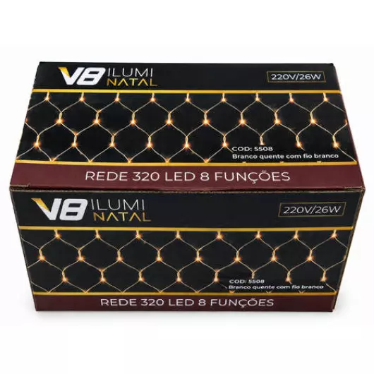 REDE 5508 320LED 8F MO FB 220V