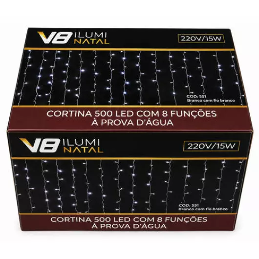 CORTINA 551 500LED 8F BC FB PDA 220V
