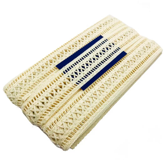 RENDA SAO JOSE 6523/P 31MM CRU 10M