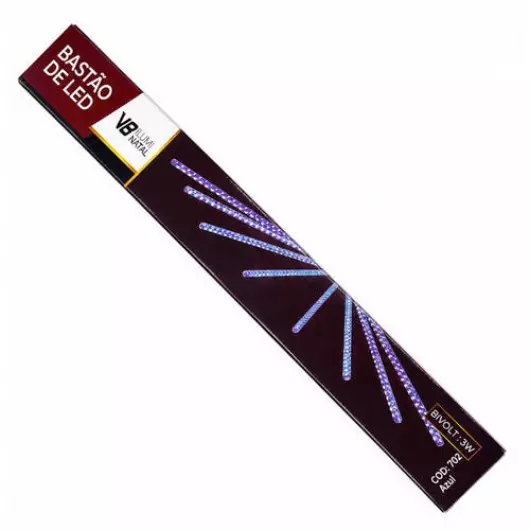 BASTAO 702 LED AZUL FT 2M BIV C/8