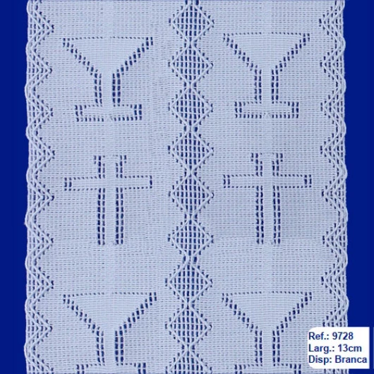 RENDA IPIRANGA CO 9728 13,0 CM C/10M