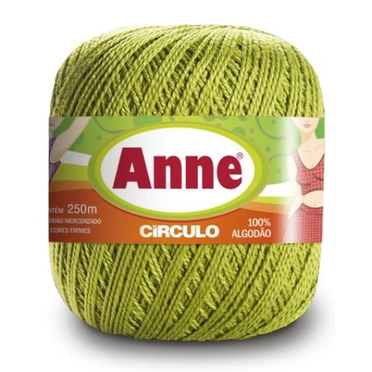 Linha Circulo Anne 250M Cor 5800 Pistache